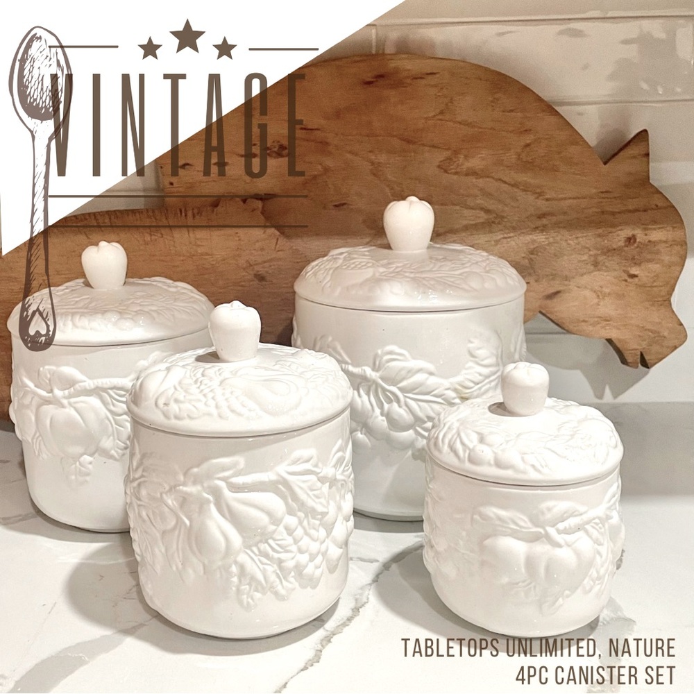 Vintage Canister Set